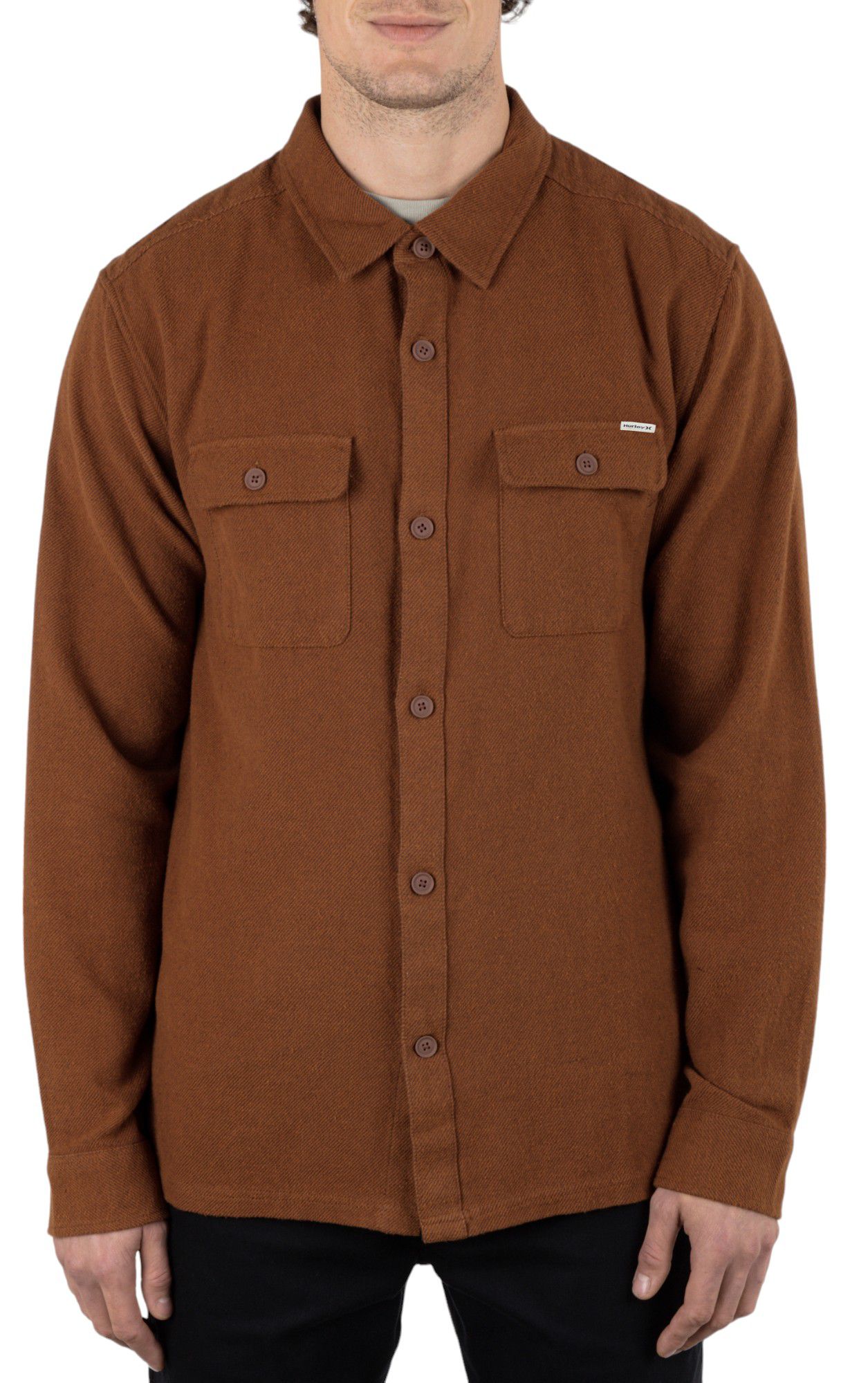 Hurley Men's Santa Cruz Twill Flannel