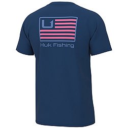 HUK Men's Huk and Bars T-Shirt