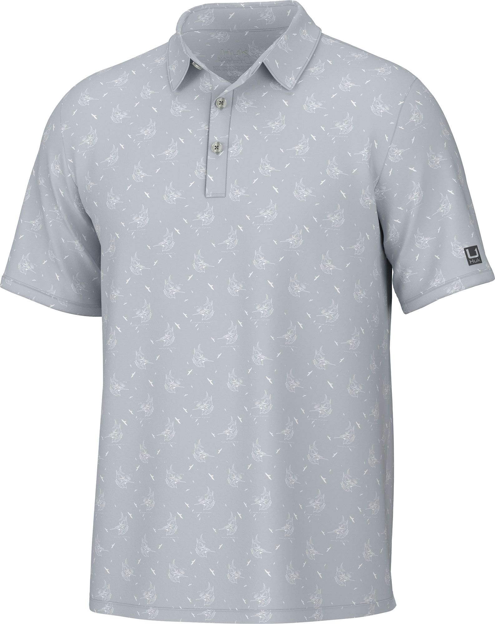 HUK Men's Sail Bird Pursuit Polo