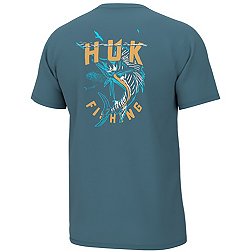 HUK Men's Sail Fight Tapestry T-Shirt
