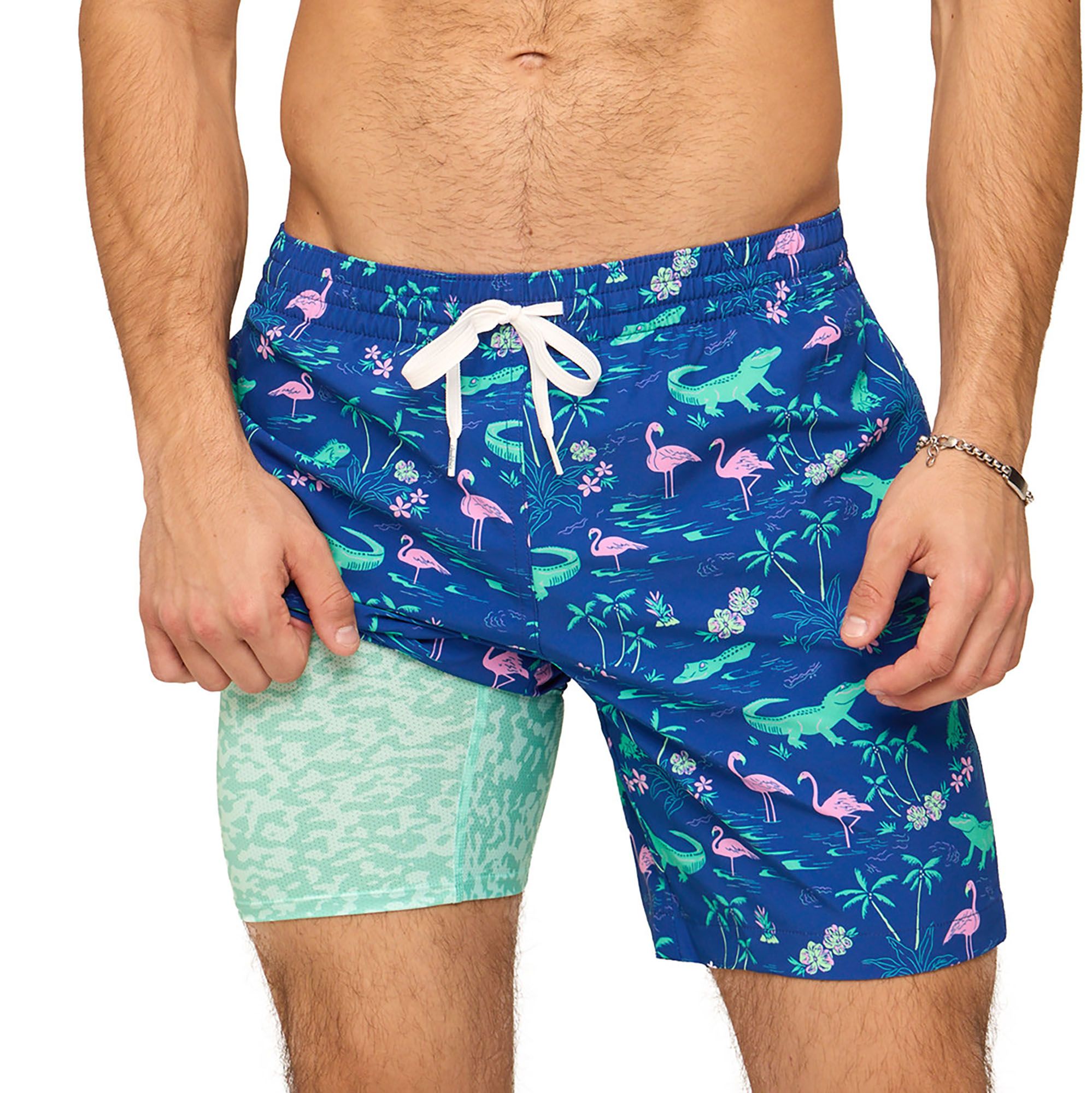 Chubbies Men's Classic Lined 7" Swim Trunks