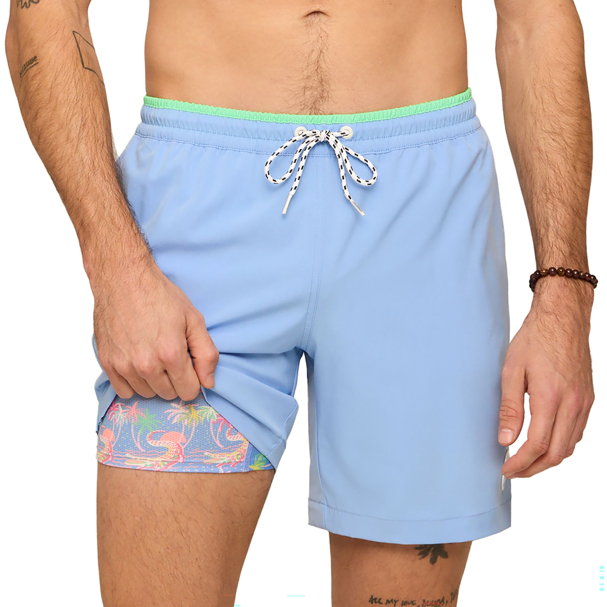 Chubbies Men's Classic Lined 7" Swim Trunks
