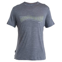 Icebreaker Men's 125 Cool-Lite™ Merino Blend Sphere III T-Shirt Terrain Lines