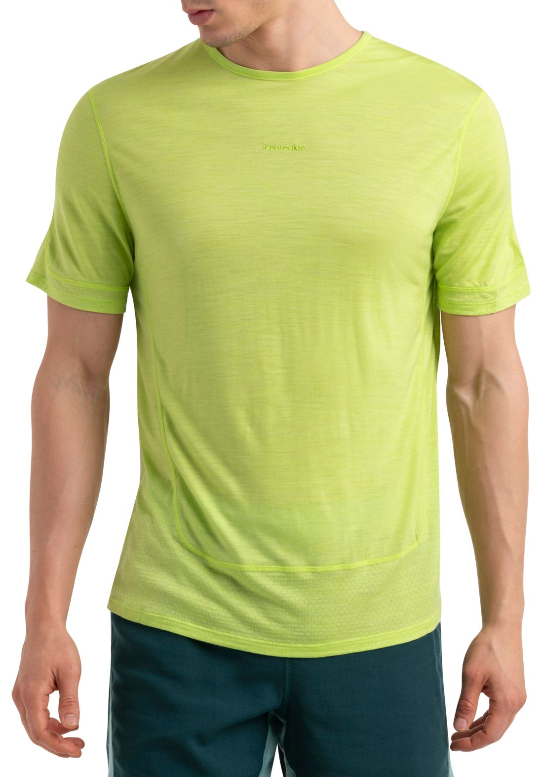 icebreaker Men's 125 ZoneKnit Merino Thermal Short Sleeve Shirt