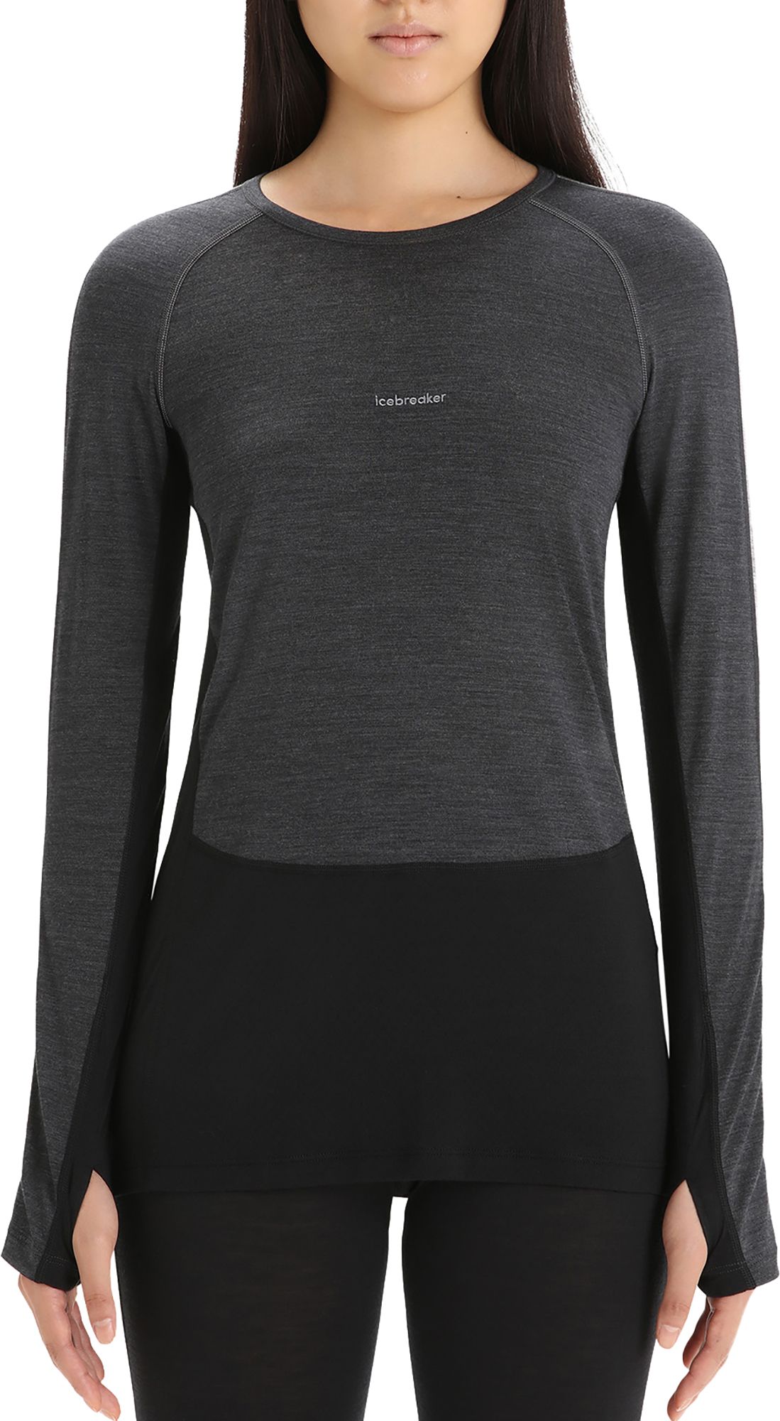 icebreaker Women's 125 ZoneKnit Long Sleeve Thermal Crew