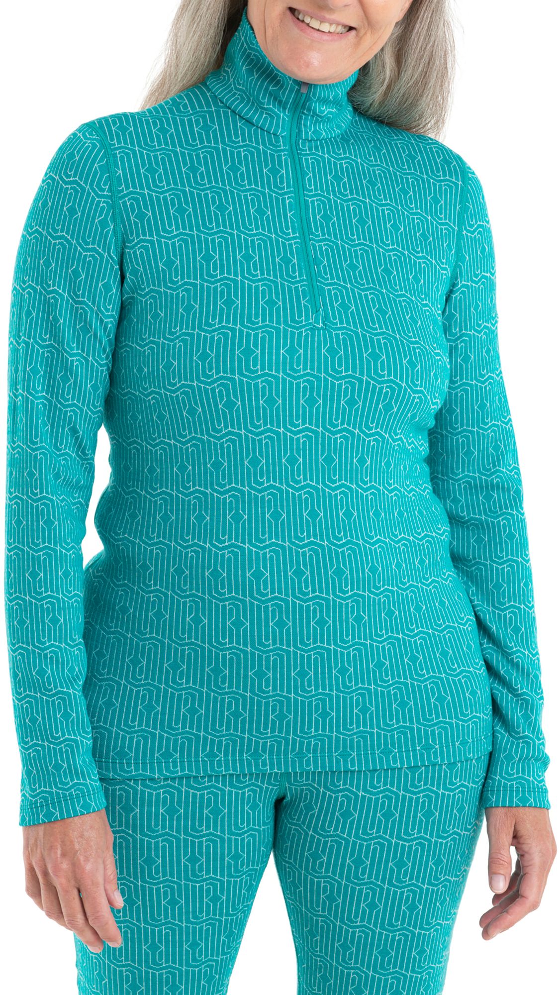 icebreaker Women's Merino 260 Vertex Long Sleeve 1/2 Zip Thermal Top