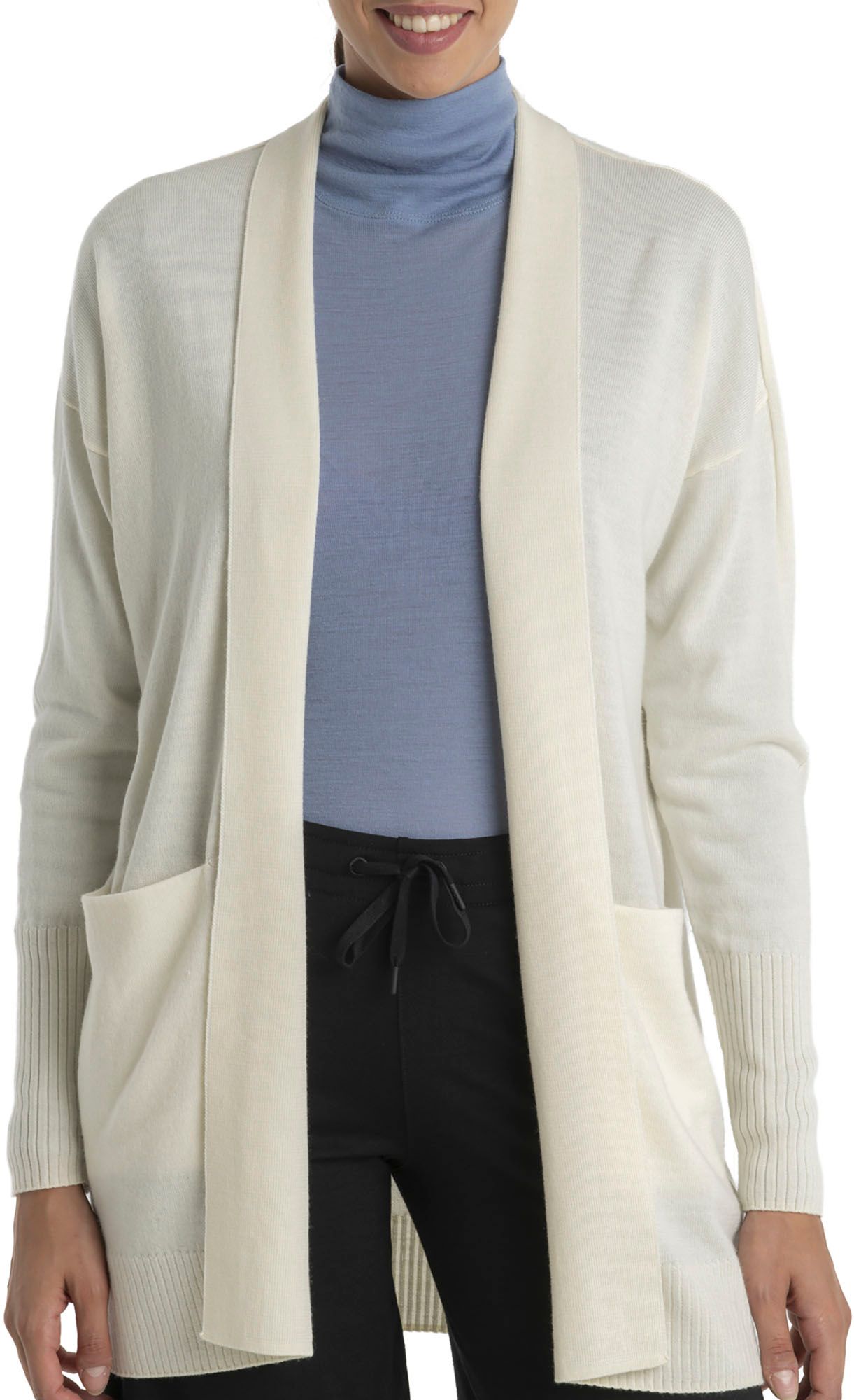 icebreaker Women's ISEO Long Cardigan Sweater