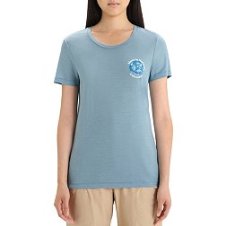Icebreaker Women's Tech Lite II Short Sleeve Earth T-Shirt