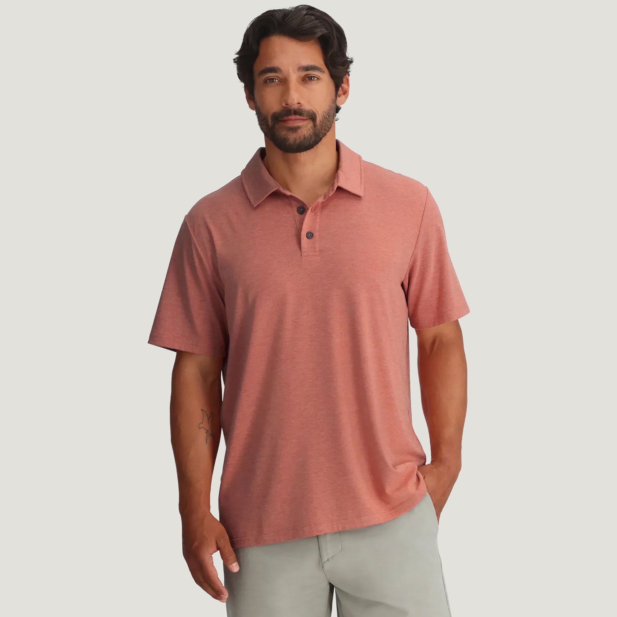 Free Fly Men's Bamboo Flex Short Sleeve Polo II