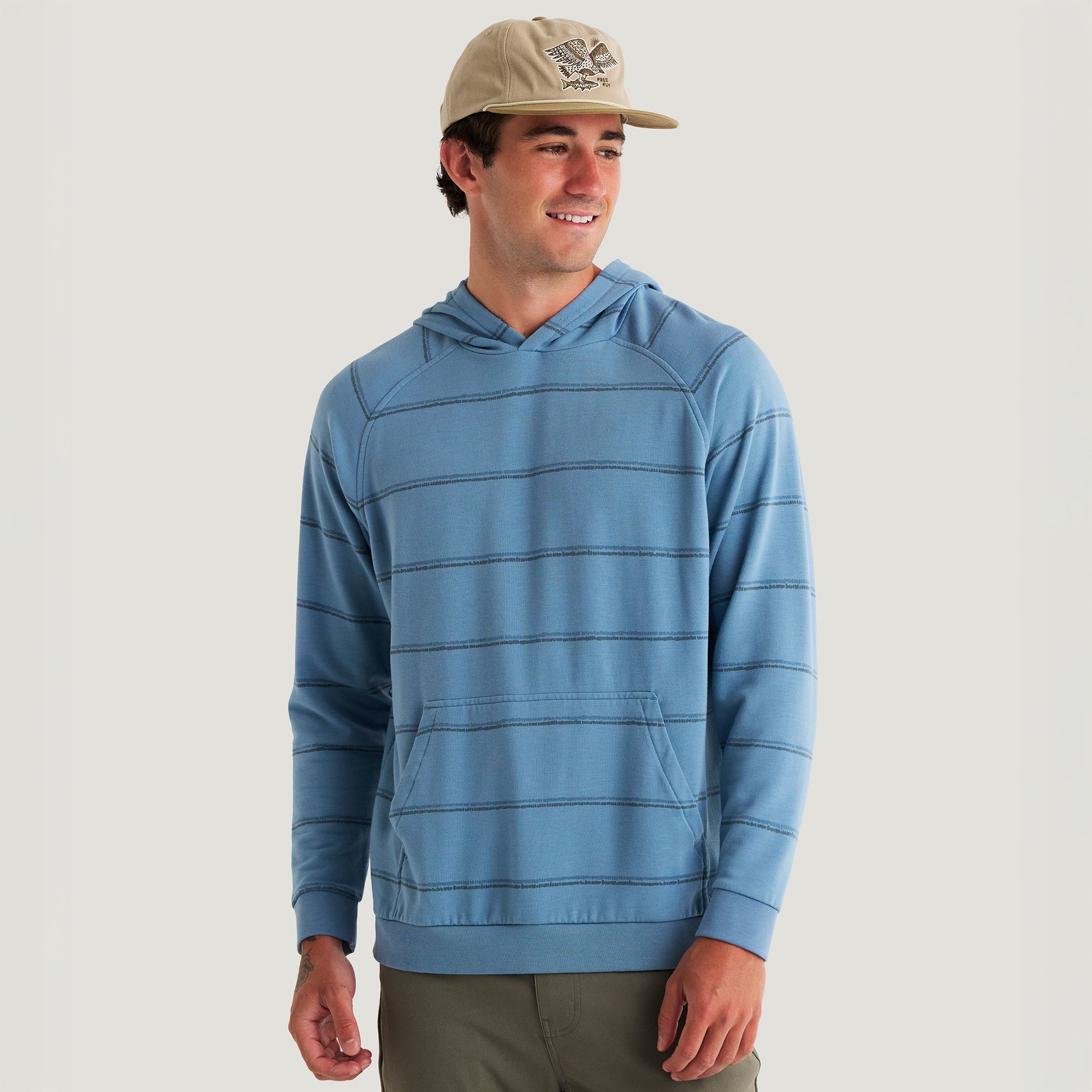 Dash Double Stripe Windward Blue