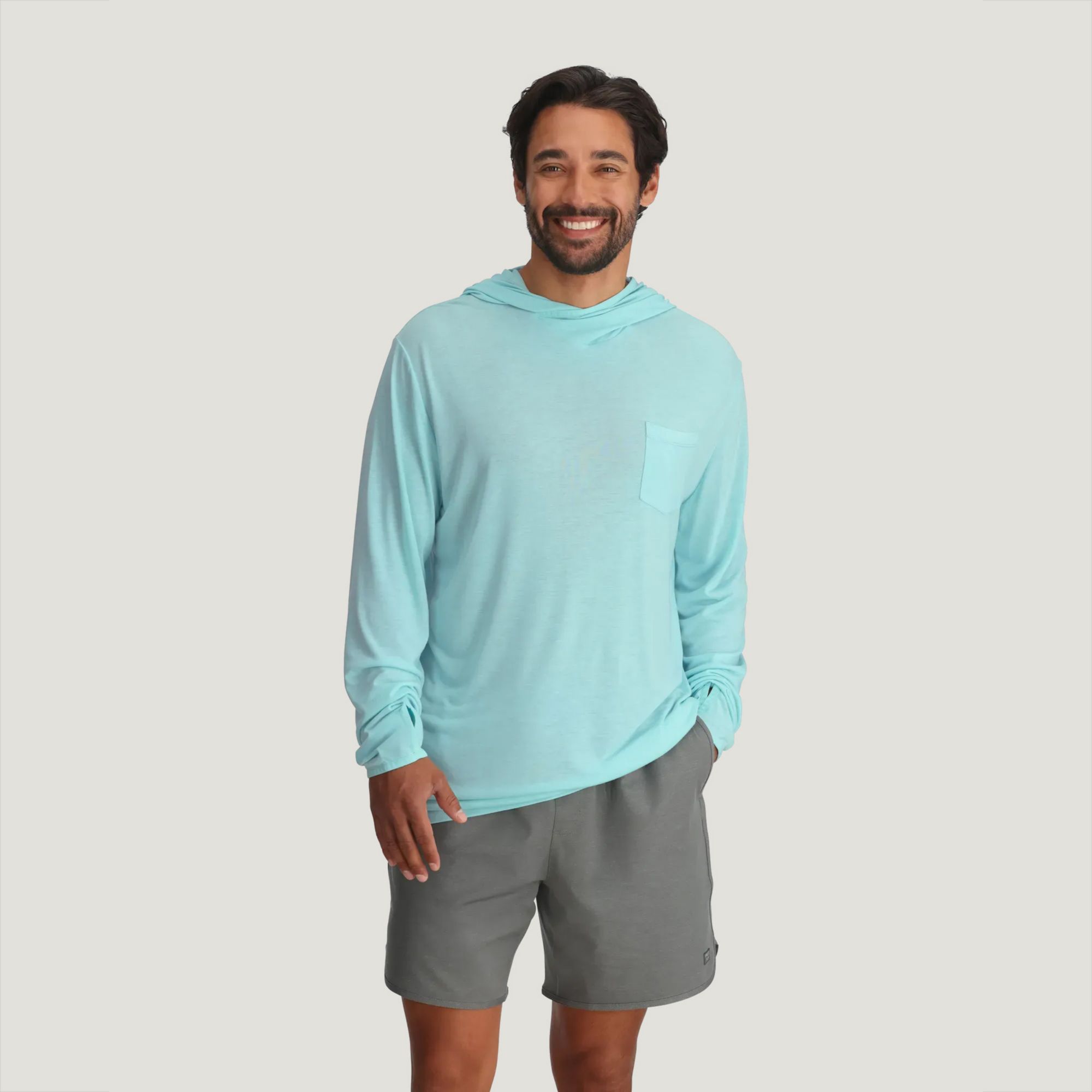 Free Fly Men's Bamboo Lightweight Hoodie
