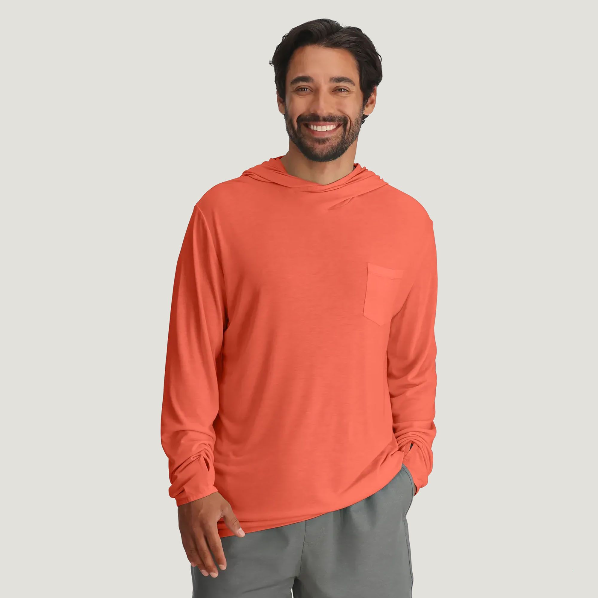 Free Fly Men's Bamboo Lightweight Hoodie