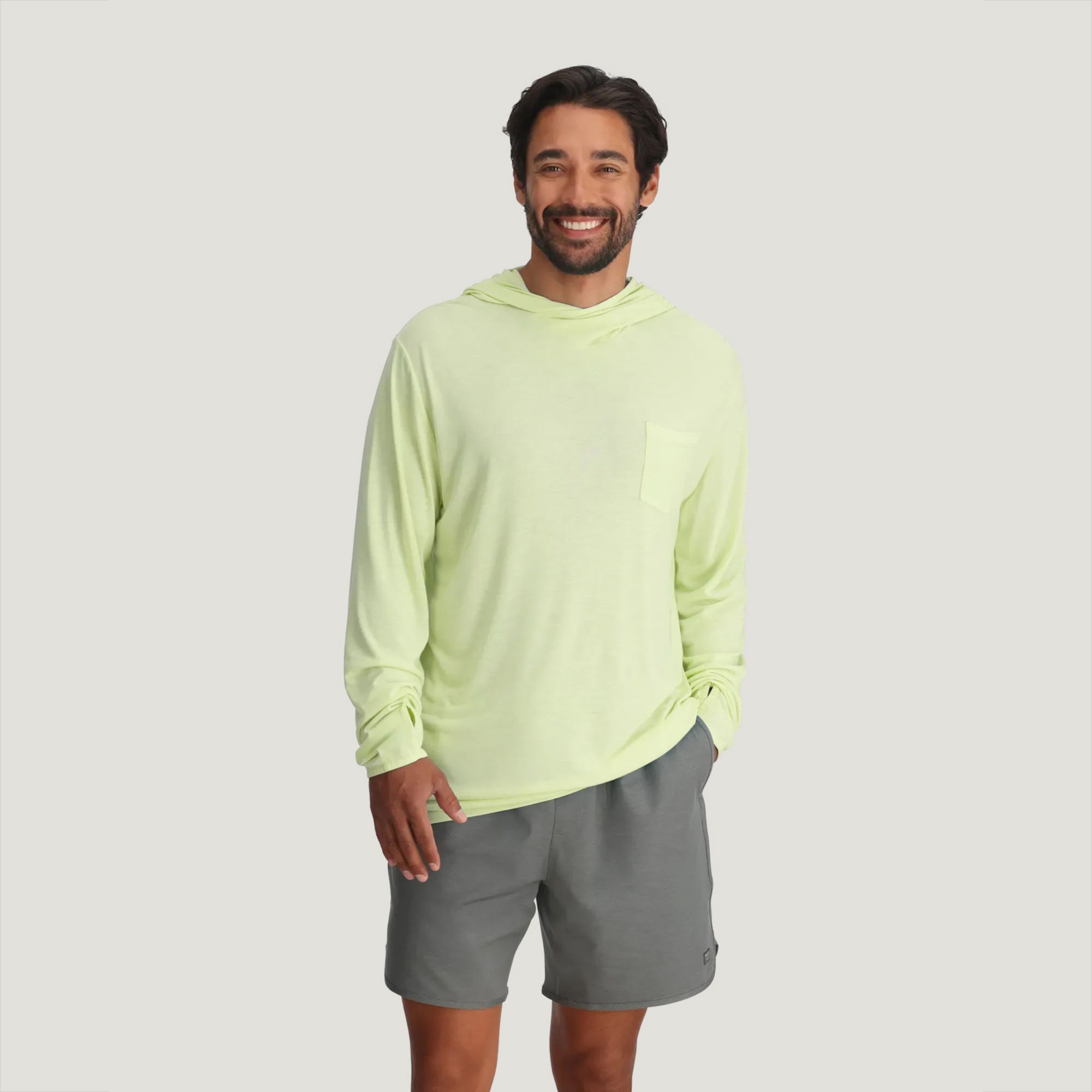 Free Fly Men's Bamboo Lightweight Hoodie