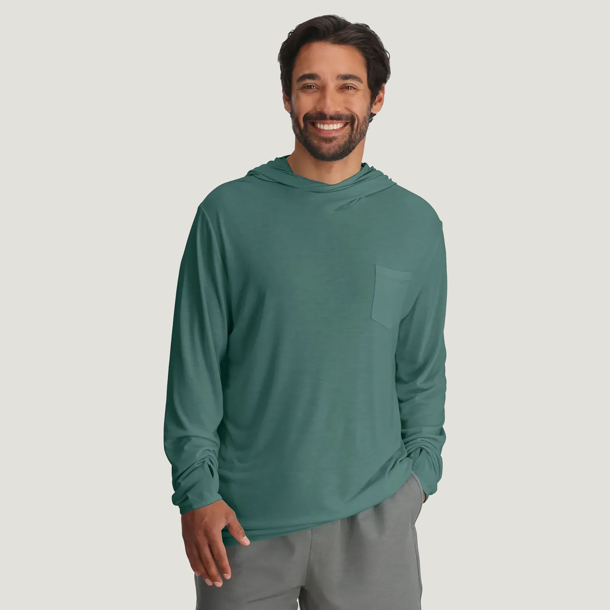 Free Fly Men's Bamboo Lightweight Hoodie