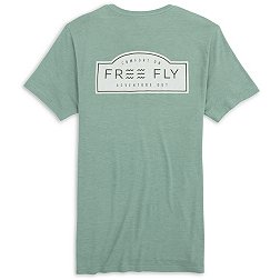 Free Fly Men's Arched Badge T-Shirt