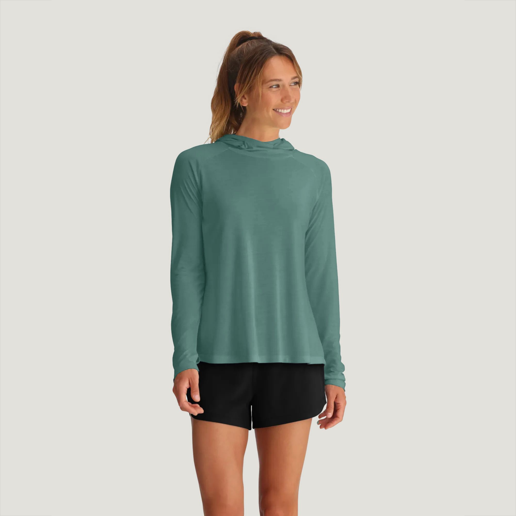 Free Fly Women's Bamboo Lightweight Hoodie II