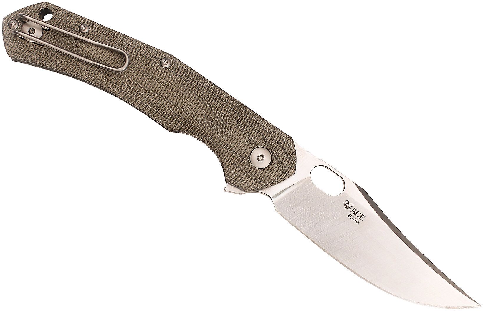 Green Canvas Micarta