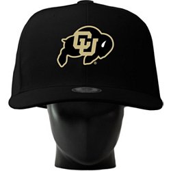 New Era Men's Colorado Buffaloes Black 59Fifty Fitted Hat