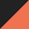 Black/Orange