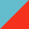 Aqua/Red