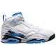 White/Uni Blue