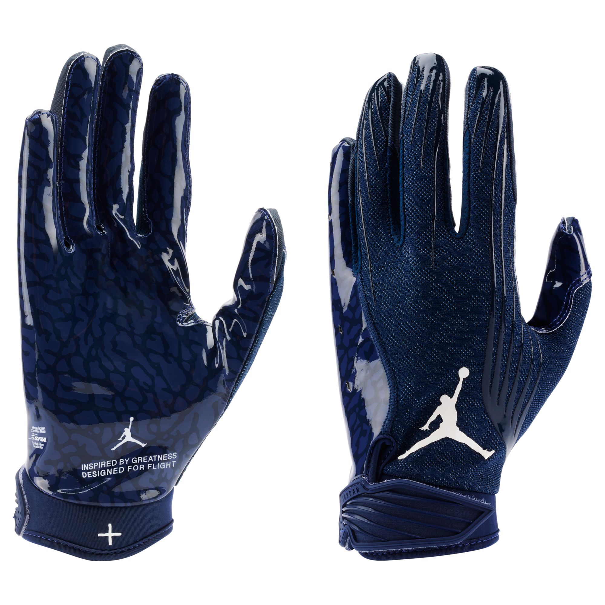 Nike Jordan Jet 7.0 Football Gloves Black Grey Magnigrip+ Men's Size XXL  NWT $70