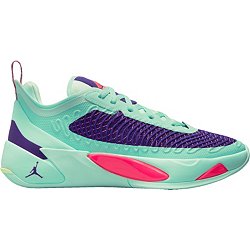 Jordan Luka 2 Basketball Shoes in Green/Tropical Twist Size 9.5