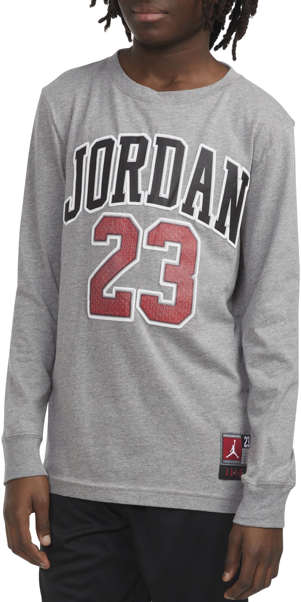 Jordan Boys' Practice Flight Long Sleeve Shirt