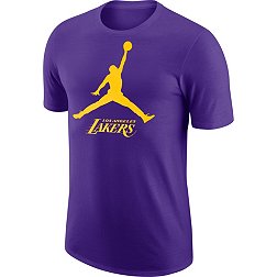 Purple Jordan NBA LA Lakers Crew Sweatshirt