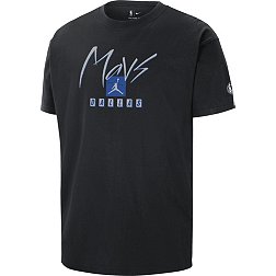 Jordan Men's Dallas Mavericks Black Courtside T-Shirt