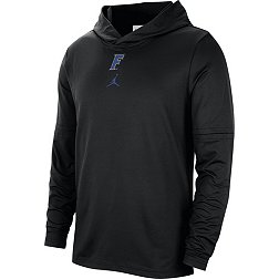 Nike Men's Florida Gators Black Dri-FIT Hooded Long Sleeve T-Shirt