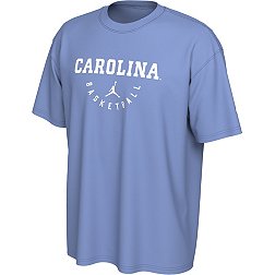 Jordan Men's North Carolina Tar Heels Blue MX90 Basketball T-Shirt