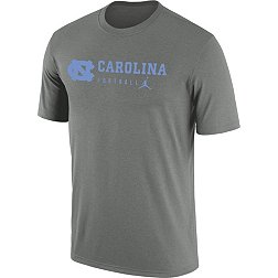 Jordan Men's North Carolina Tar Heels Grey Dri-FIT Legend Football Team Issue T-Shirt