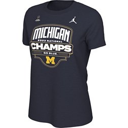 Jordan Women's 2023 College Football National Champions Michigan Wolverines Parade T-Shirt