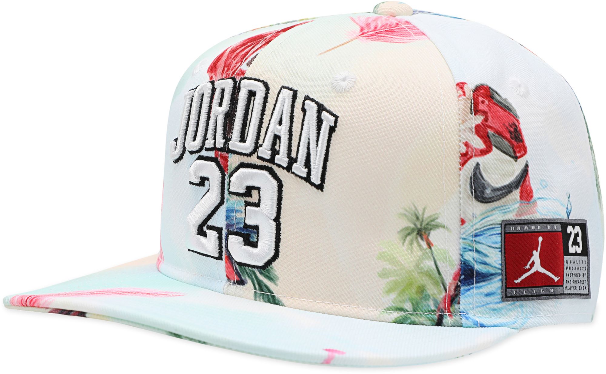 Jordan Youth Jersey Adjustable Flat Brim Cap