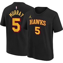 Nike Youth Atlanta Hawks Dejounte Murray #5 Icon Jersey, Boys', XL, Red