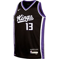 Nike Youth Sacramento Kings Keegan Murray #13 Black Swingman Jersey