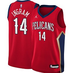 Jordan Youth New Orleans Pelicans Brandon Ingram #14 Red Swingman Jersey