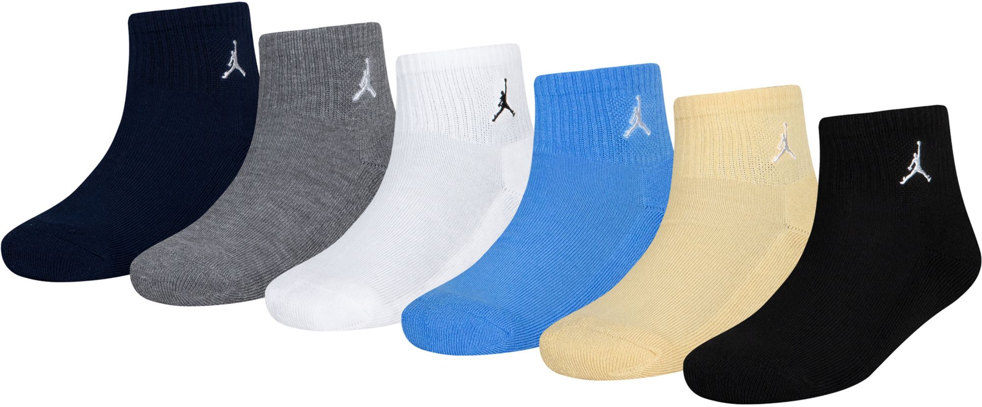 Jordan Youth Everyday Essential 6 Pack Ankle Socks