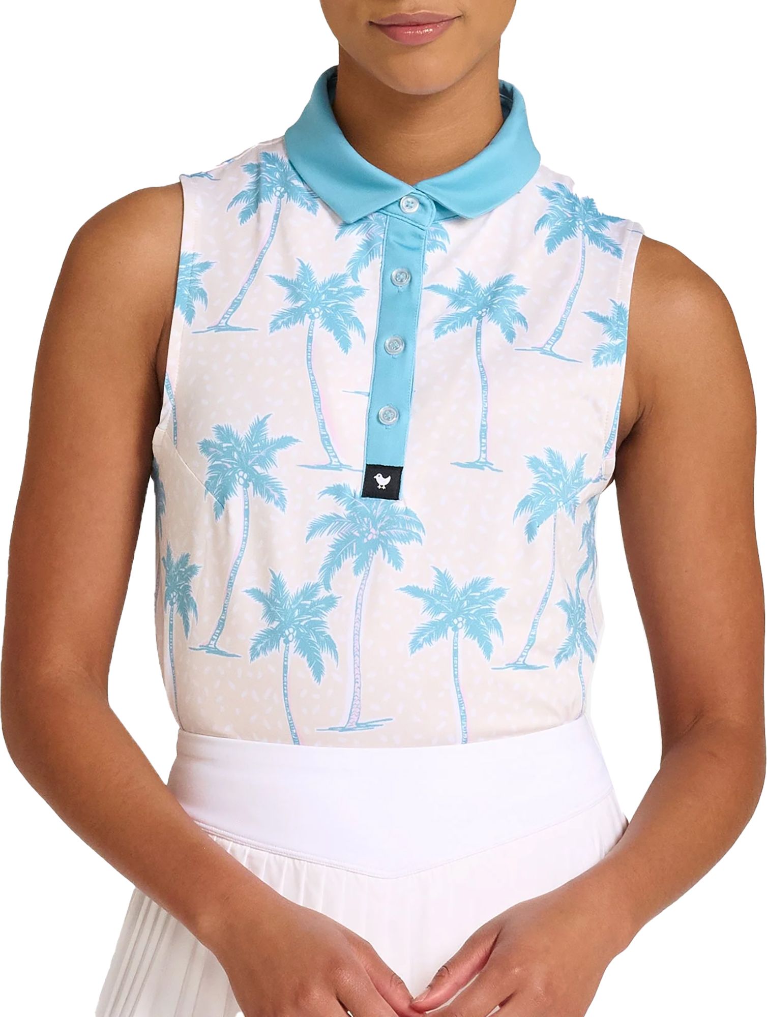 Bad Birdie Women's Sleeveless Performance Golf Polo