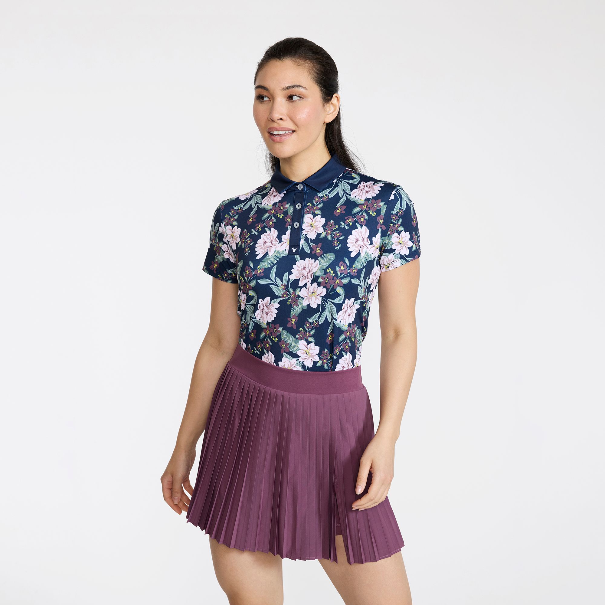 Bad Birdie Women's Short Sleeve Performance Golf Polo