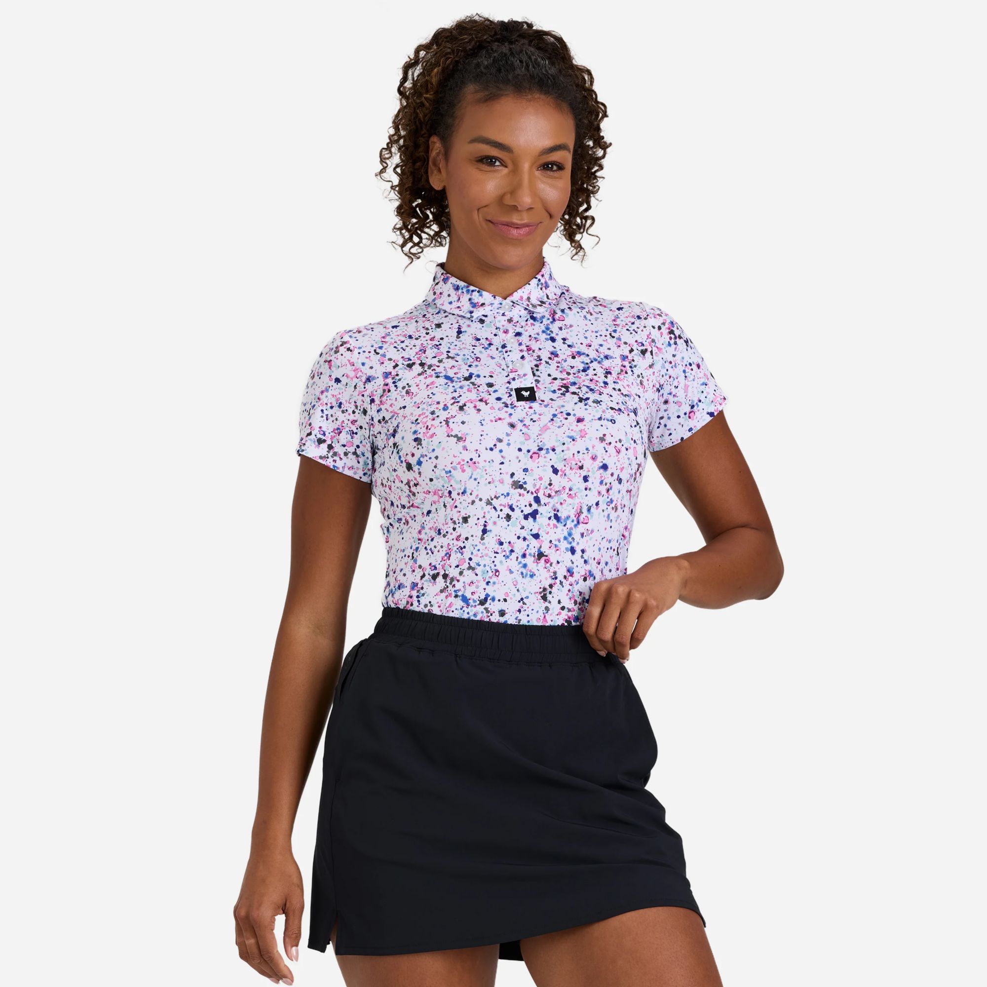Bad Birdie Women's Short Sleeve Performance Golf Polo