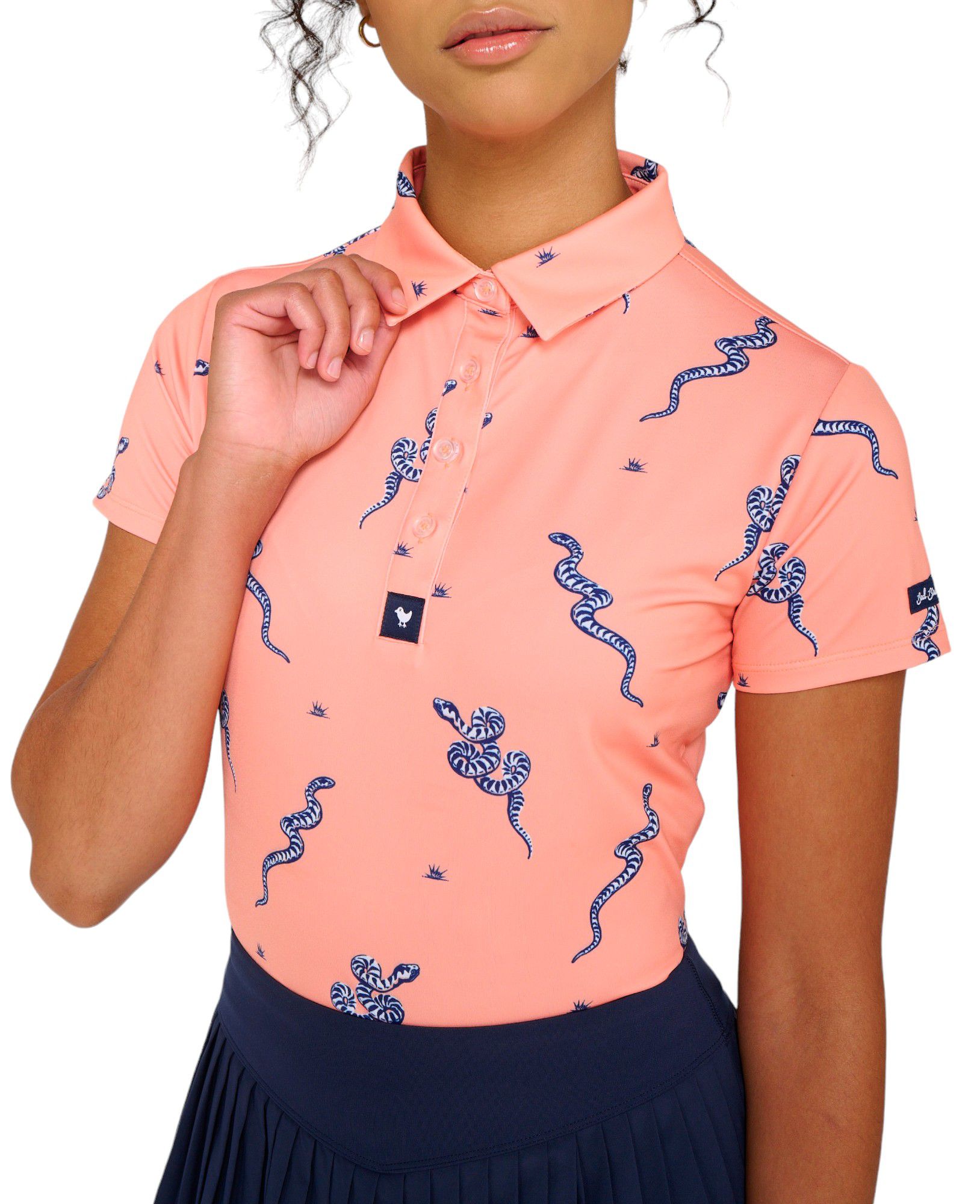 Bad Birdie Women's Short Sleeve Performance Golf Polo