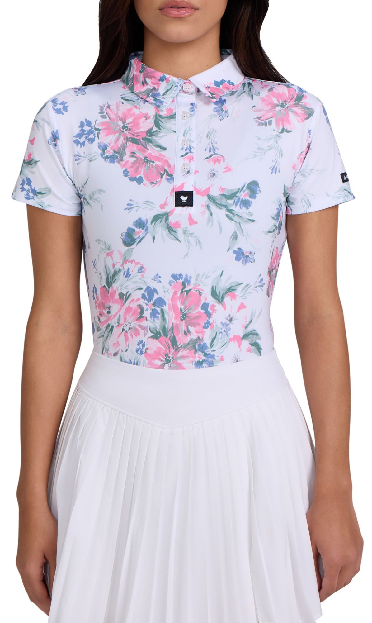 Bad Birdie Women's Short Sleeve Performance Golf Polo
