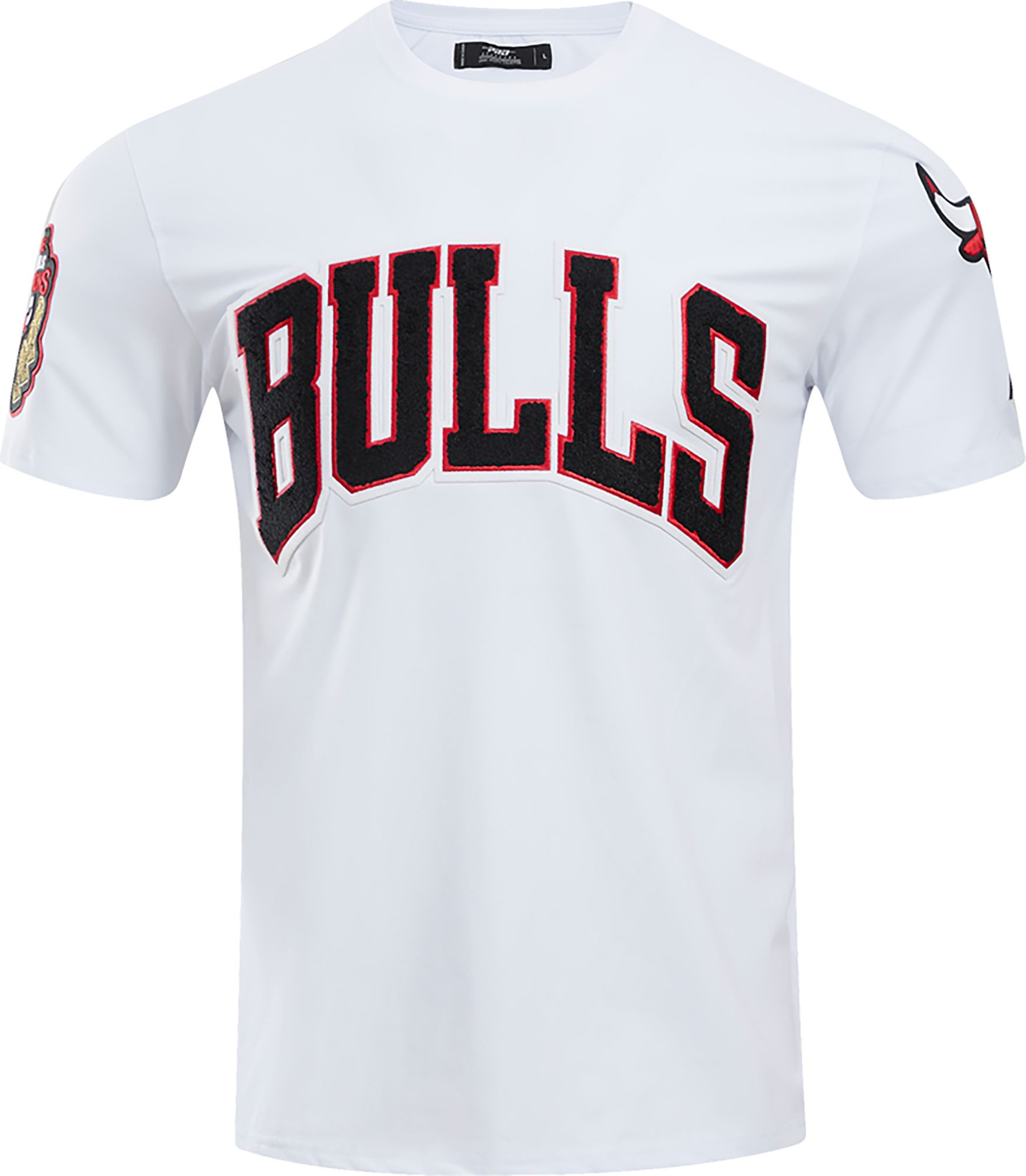 Pro Standard Men's Chicago Bulls White Chenille T-Shirt