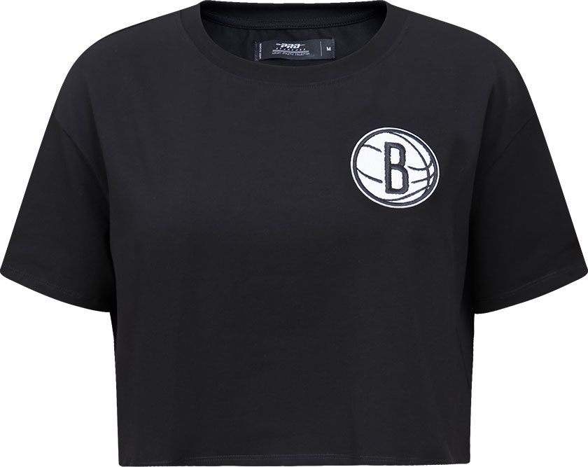 Pro Standard Women's Brooklyn Nets Black Boxy T-Shirt