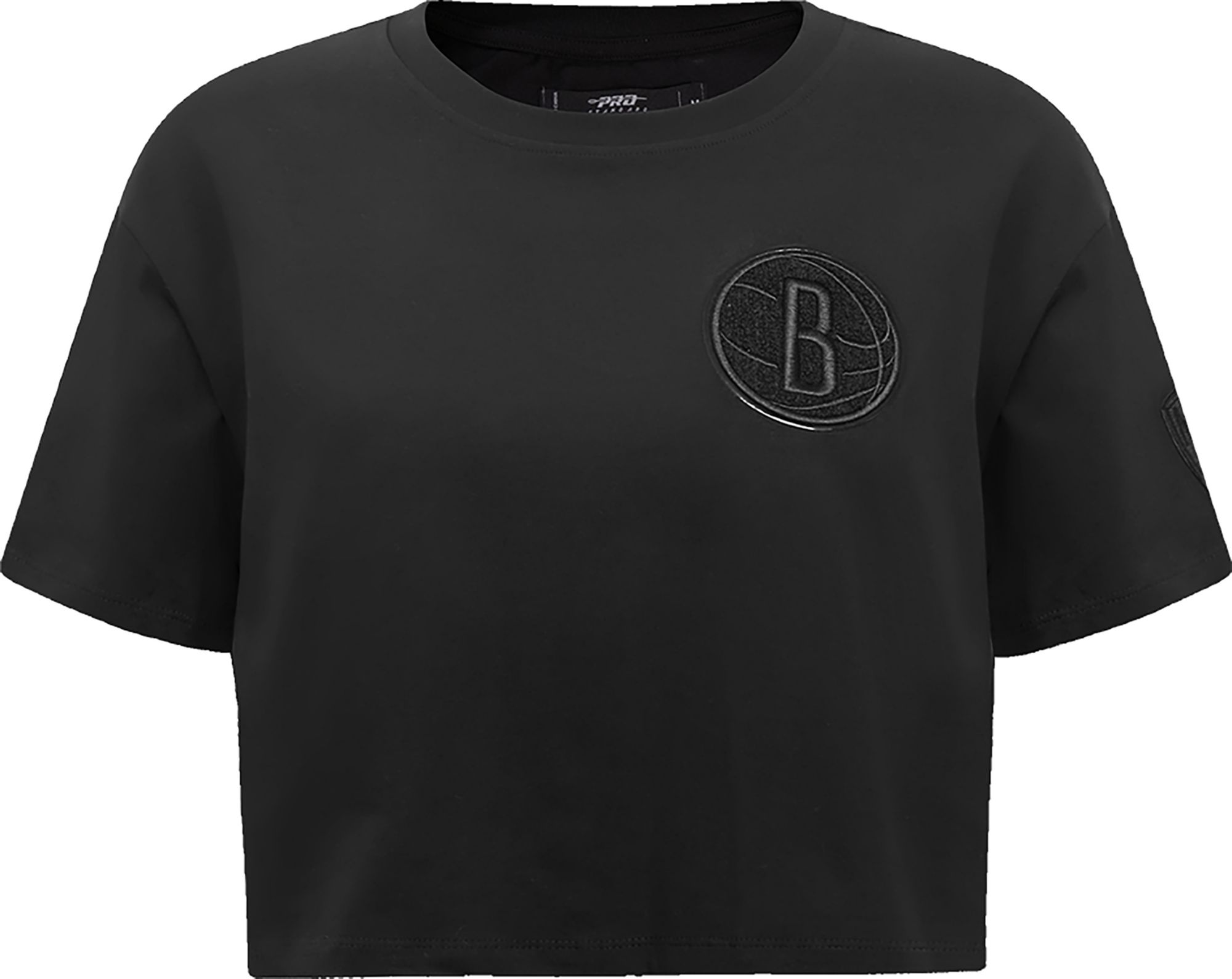Pro Standard Women's Brooklyn Nets Black Boxy T-Shirt
