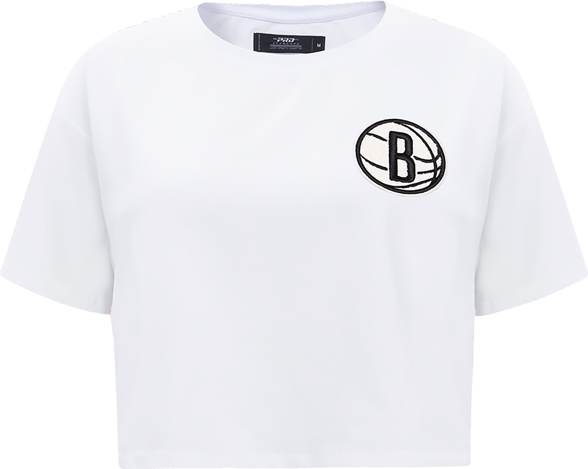 Pro Standard Women's Brooklyn Nets White Boxy T-Shirt