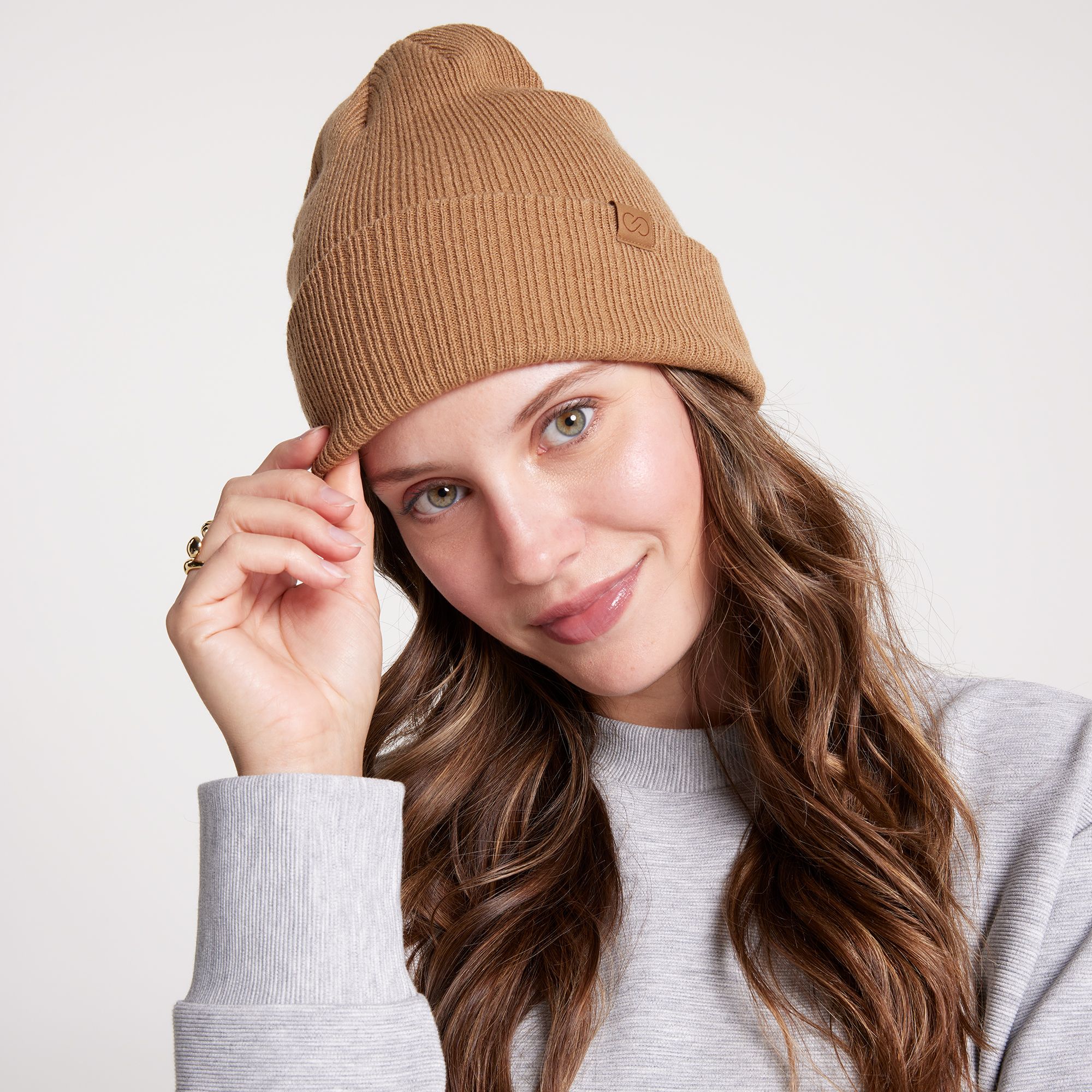 CALIA Women's Ribbed Beanie