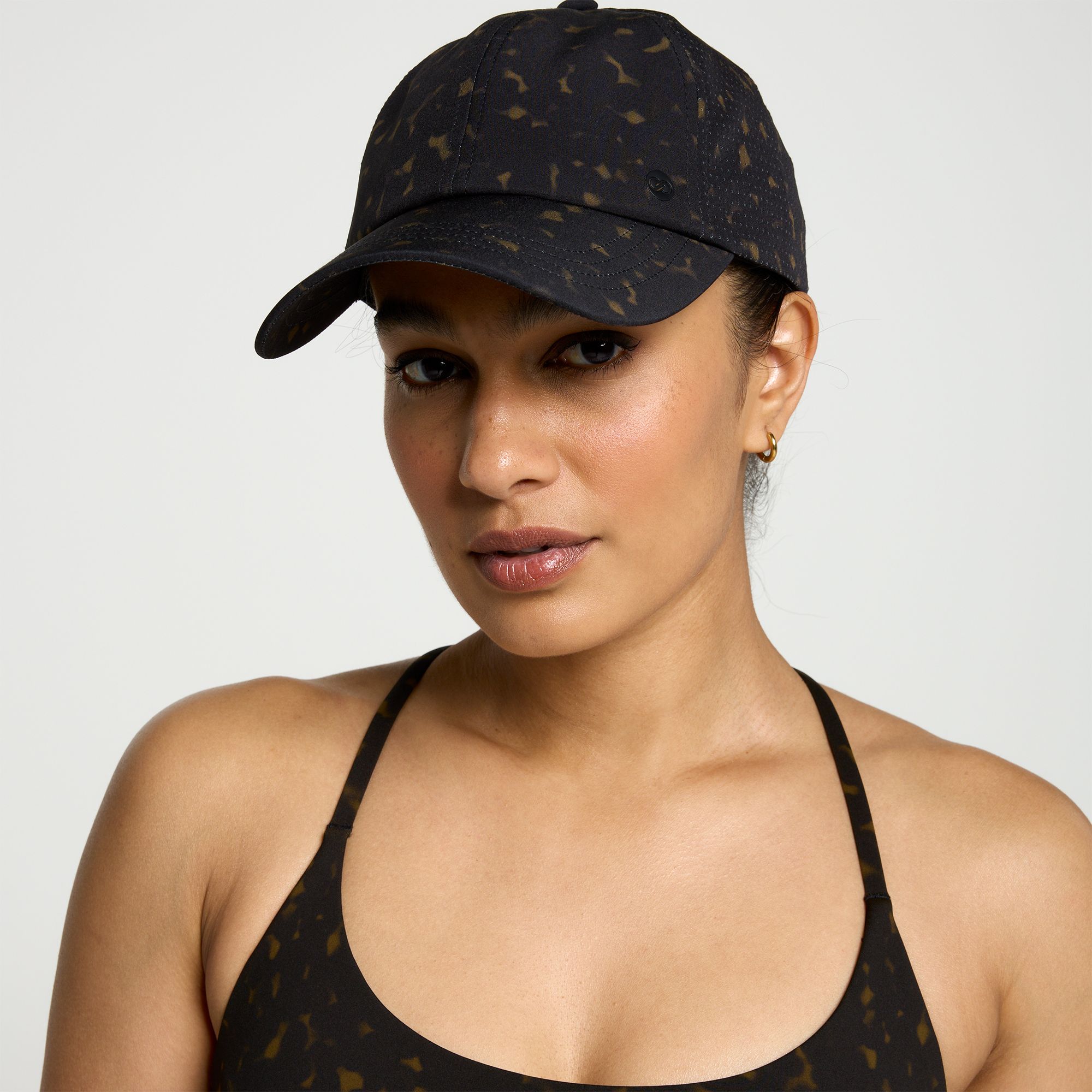 Tortoise Print Black